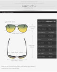 Men Night Vision Sunglasses | Man Fashionable Sunglasses