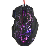 LED Optical USB Wired Gaming Mouse